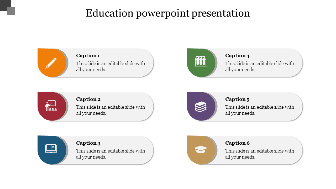 Effective Education PowerPoint Presentation Designs
